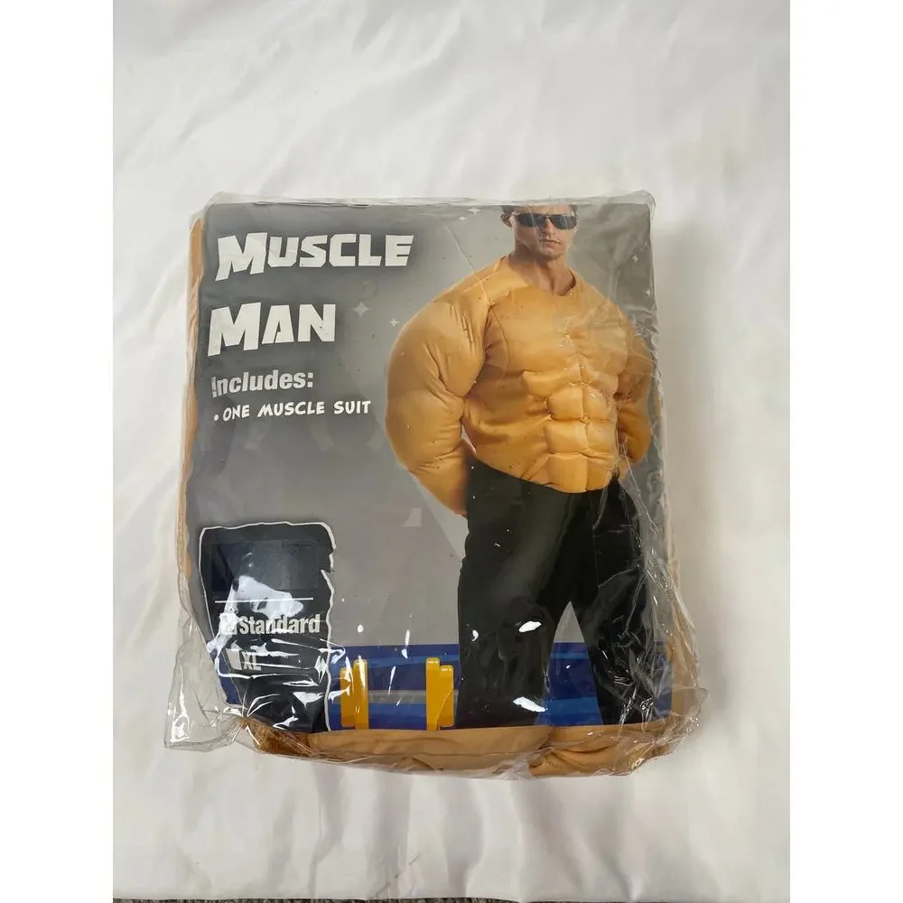 Muscle Man Costume Standard Fit for adult